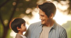 Certainly! Here's a content piece for Father's Day in Thai, following your guidelines and focusing on the importance of life insurance for securing a child's future: วันพ่อ... ภาพวาดที่เต็มไปด้วยความหมาย